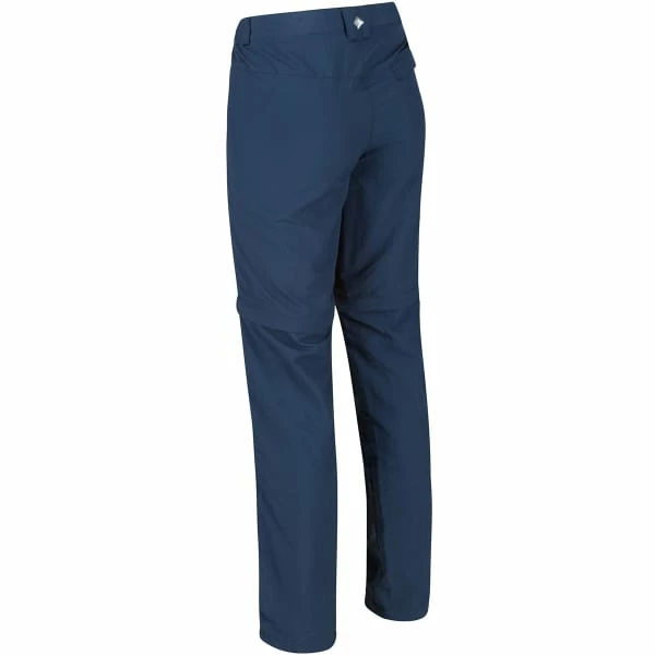 Pantalons Randonnée REGATTA LEESVILLE Z/O II DARK DENIM 21 Bleu 4 Pantalons Randonnée REGATTA LEESVILLE Z/O II DARK DENIM 21 Bleu – Image 4