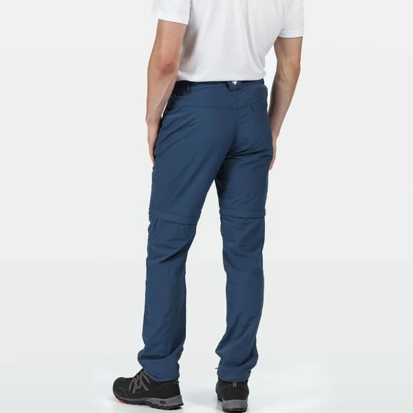 Pantalons Randonnée REGATTA LEESVILLE Z/O II DARK DENIM 21 Bleu 6 Pantalons Randonnée REGATTA LEESVILLE Z/O II DARK DENIM 21 Bleu – Image 6