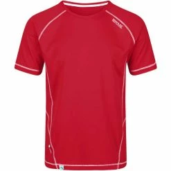 T-shirts Polos Randonnée REGATTA VIRDA II CHINESE RED 21 Rouge