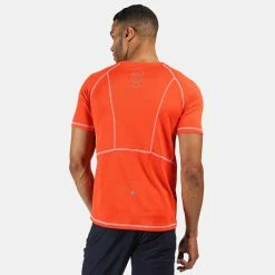 T-shirts Polos Randonnée REGATTA VIRDA II BURNT SALMON 21 Orange -Vêtements de randonnée Homme Soldes 9 95084 virda ii burnt salmon rmt164 8ak 06