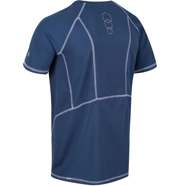 T-shirts Polos Randonnée REGATTA VIRDA II DARK DENIM 21 Bleu 4 T-shirts Polos Randonnée REGATTA VIRDA II DARK DENIM 21 Bleu – Image 4