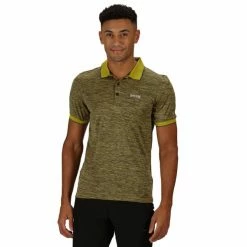 T-shirts Polos Randonnée REGATTA REMEX II GRAPEFRUIT 21 Vert / Jaune -Vêtements de randonnée Homme Soldes 9 95087 remex ii grapefruit rmt186 1e9 05
