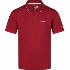 T-shirts Polos Randonnée REGATTA MAVERIK V DELHI RED 21 Rouge
