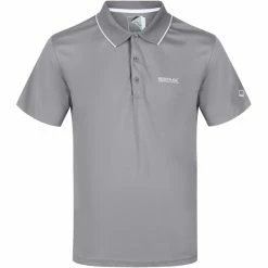 T-shirts Polos Randonnée REGATTA MAVERIK V ROCK GREY 21 Gris