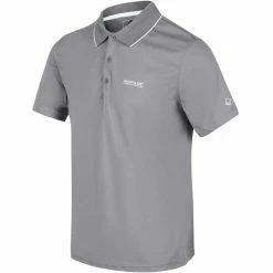 T-shirts Polos Randonnée REGATTA MAVERIK V ROCK GREY 21 Gris -Vêtements de randonnée Homme Soldes 9 95107 maverik v rock grey rmt221 68m 03
