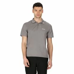 T-shirts Polos Randonnée REGATTA MAVERIK V ROCK GREY 21 Gris -Vêtements de randonnée Homme Soldes 9 95107 maverik v rock grey rmt221 68m 05