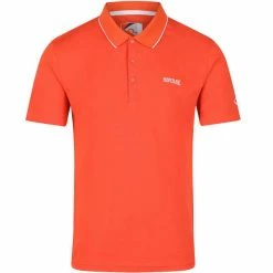 T-shirts Polos Randonnée REGATTA MAVERIK V BURNT SALMON 21 Orange