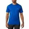 T-shirts Polos Randonnée COLUMBIA ZERO RULES M SS SHIRT AZUL 21 Bleu
