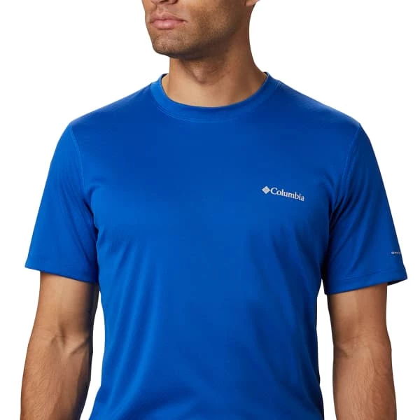 T-shirts Polos Randonnée COLUMBIA ZERO RULES M SS SHIRT AZUL 21 Bleu 2 T-shirts Polos Randonnée COLUMBIA ZERO RULES M SS SHIRT AZUL 21 Bleu – Image 2