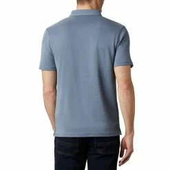 T-shirts Polos Randonnée COLUMBIA NELSON POINT POLO MOUNTAIN 21 Bleu -Vêtements de randonnée Homme Soldes 9 95486 nelson point polo mountain 1772721 441 05