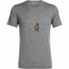 T-shirts Polos Randonnée ICEBREAKER TECH LITE II SS TEE BEAR GRITSTO 22 Gris