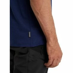 T-shirts Polos Randonnée ICEBREAKER TECH LITE II SS TEE SKI RIDER ROYAL NAVY 22 Bleu -Vêtements de randonnée Homme Soldes 9 95511 tech lite ii ss tee ski rider royal navy ib0a59j1466 06