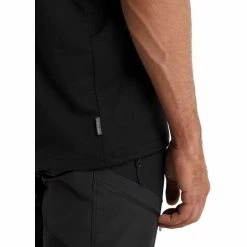 T-shirts Polos Randonnée ICEBREAKER TECH LITE II SS TEE SKI RIDER BLACK 22 Noir -Vêtements de randonnée Homme Soldes 9 95512 tech lite ii ss tee ski rider black ib0a59j1001 06