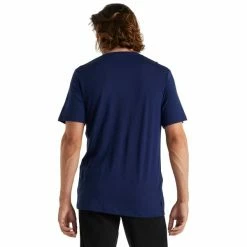 T-shirts Polos Randonnée ICEBREAKER TECH LITE II SS TEE MOVE TO NATURAL ROYAL NAVY 22 Bleu -Vêtements de randonnée Homme Soldes 9 95514 t lite ii ss tee move to natural royal navy ib0a59j3466 03