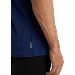 T-shirts Polos Randonnée ICEBREAKER TECH LITE II SS TEE MOVE TO NATURAL ROYAL NAVY 22 Bleu -Vêtements de randonnée Homme Soldes 9 95514 t lite ii ss tee move to natural royal navy ib0a59j3466 05