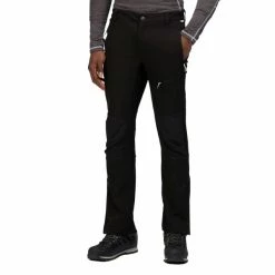 Pantalons Randonnée REGATTA QUESTRA III BLACK 22 Noir -Vêtements de randonnée Homme Soldes 9 96288 questra iii black rmj259r 800 03