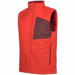 Vestes Randonnée TERNUA KUANTUM VEST M ORANGE RED 22 Rouge