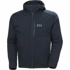 Vêtements de randonnée Homme Soldes 20 Vestes Randonnée HELLY HANSEN ODIN STRETCH HOODED LIGHT INSULATOR NAVY 21 Bleu